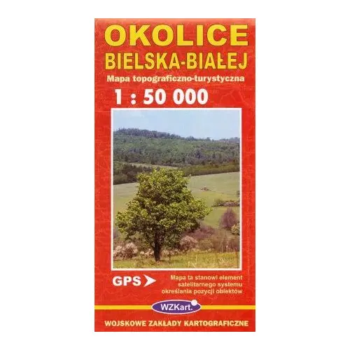 Okolice Bielska-Białej mapa 1:50 000 WZKart