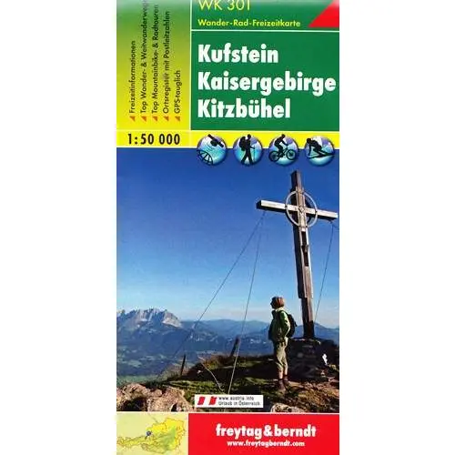 Kufstein, Kaisergebirge, Kitzbuhel, 1:50 000