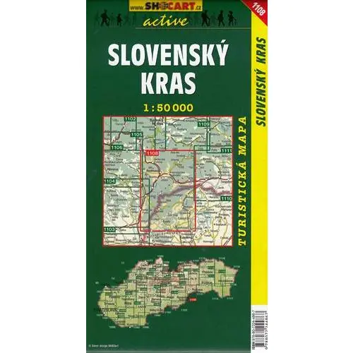 Slovenský Kras, 1:50 000