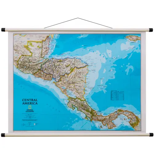 Ameryka Centralna Classic mapa ścienna polityczna 1:2 541 000