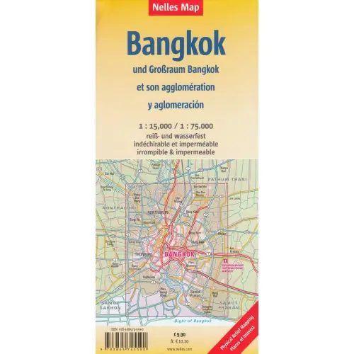 Bangkok and Greater Bangkok, 1:15 000 / 1:75 000