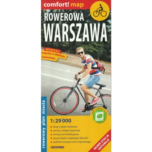 Rowerowa Warszawa, 1:29 000