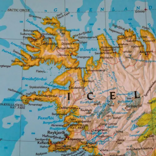 Skandynawia Classic mapa ścienna polityczna na podkładzie magnetycznym 1:2 765 000