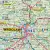 Polska mapa ścienna administracyjno-drogowa z tablicami rejestracyjnymi arkusz laminowany, 1:500 000, ArtGlob