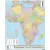 Afryka mapa ścienna polityczna na podkładzie magnetycznym 1:8 000 000