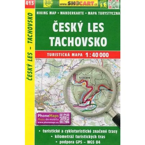 Český Les, Tachovsko, 1:40 000