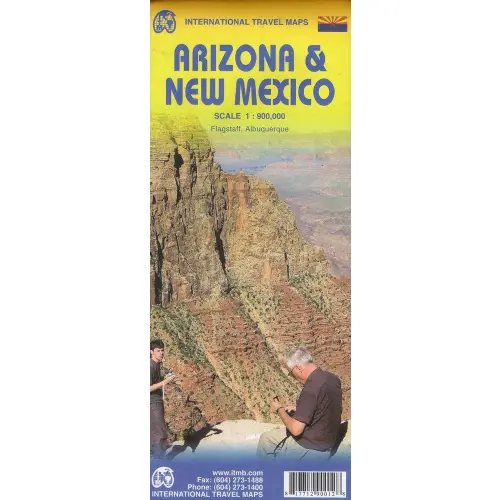 Arizona & New Mexico, 1:900 000