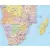 Afryka mapa ścienna polityczna na podkładzie magnetycznym 1:8 000 000