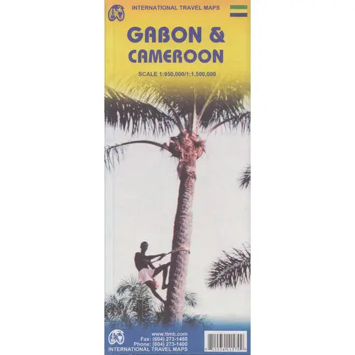 Kamerun i Gabon mapa 1:1 500 000 / 1:950 000 ITMB