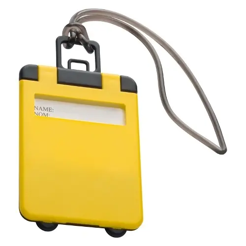 Identyfikator bagażu Kemer - żółty