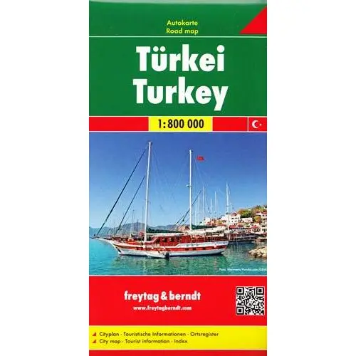 Turcja mapa 1:800 000 Freytag & Berndt