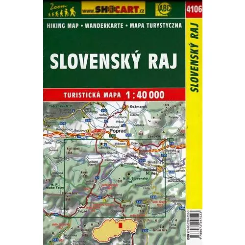 Slovenský Ráj, 1:40 000