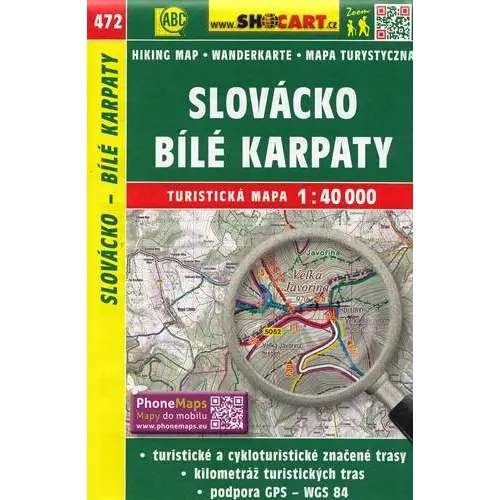 Slovacko Bile Karpaty 1:40 000
