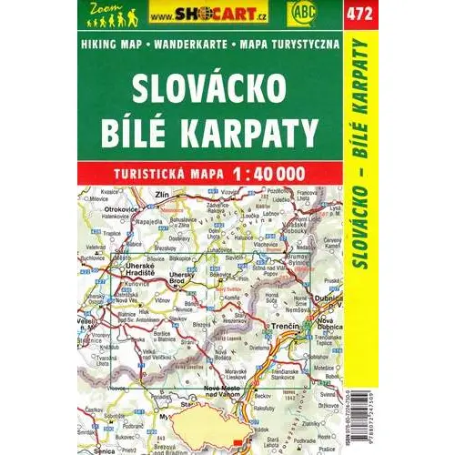 Slovacko Bile Karpaty 1:40 000