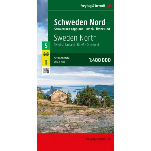 Szwecja północna, 1:400 000