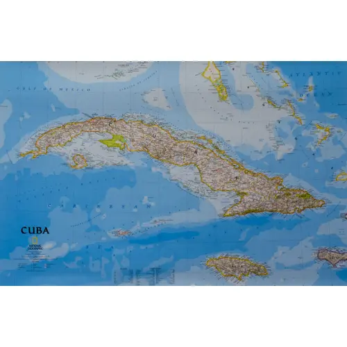 Kuba Classic mapa ścienna polityczna arkusz papierowy 1:1 500 000