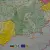 Austria mapa ścienna kody pocztowe arkusz laminowany 1:620 000