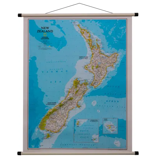 Nowa Zelandia Classic mapa ścienna polityczna 1:2 300 000