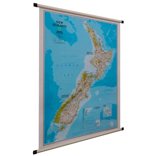 Nowa Zelandia Classic mapa ścienna polityczna 1:2 300 000