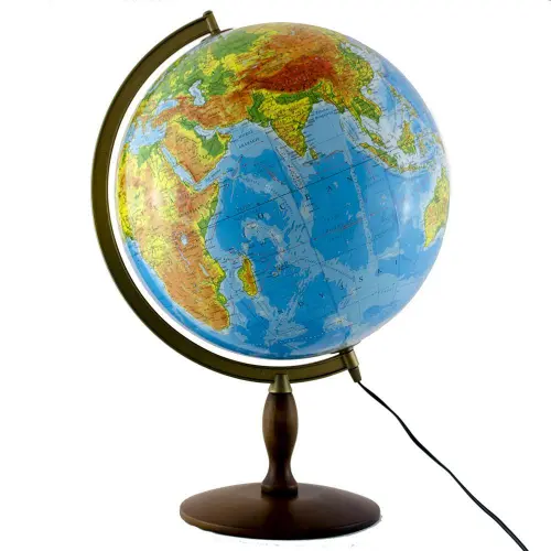 Globus fizyczny 42 cm