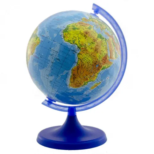 Globus fizyczny 16 cm