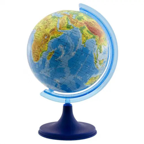 Globus fizyczny 11 cm