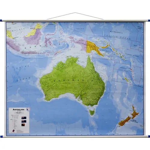 Australia mapa ścienna polityczna, 1:7 000 000