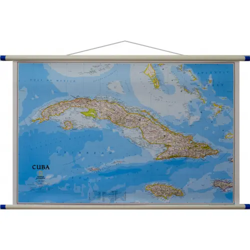 Kuba Classic mapa ścienna polityczna 1:1 500 000