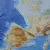 Europa mapa plastyczna w ramie 1:7 000 000