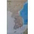 Półwysep Koreański Classic mapa ścienna polityczna na podkładzie magnetycznym 1:1 357 000