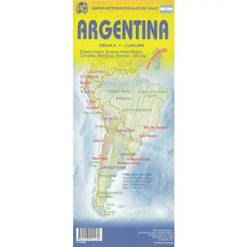 Argentina, 1:2 200 000