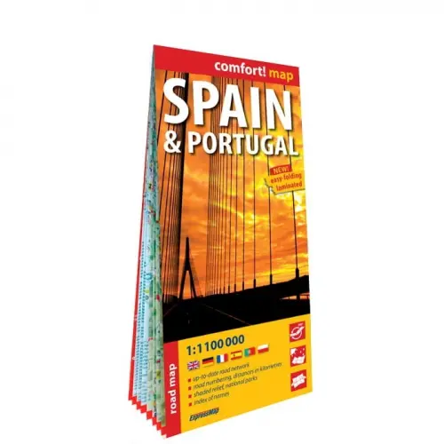 Spain & Portugal, 1:1 100 000