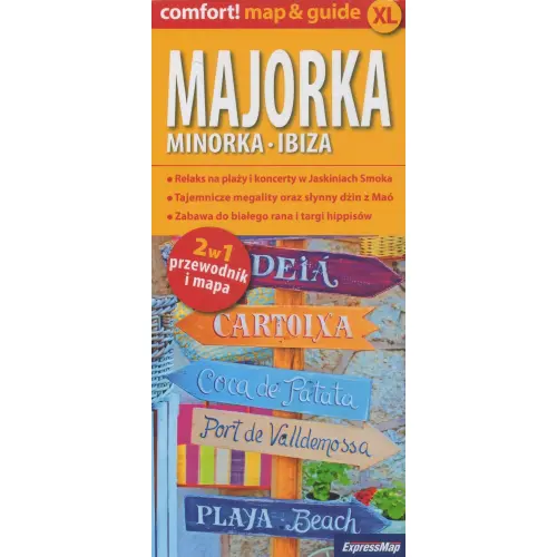 Majorka Minorka Ibiza 2w1, 1:230 000