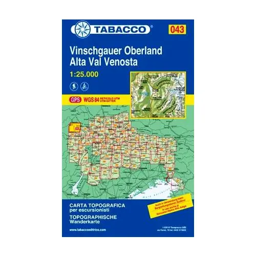Alta val Venosta-Vinschgauer Oberland, 1:25 000
