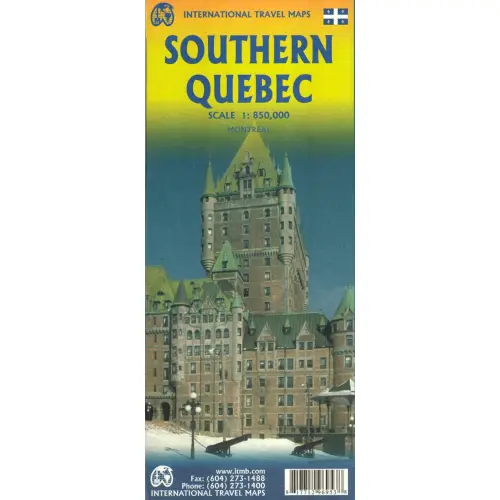 Southern Quebec, 1:850 000
