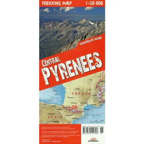 Central Pyrenees, 1:50 000