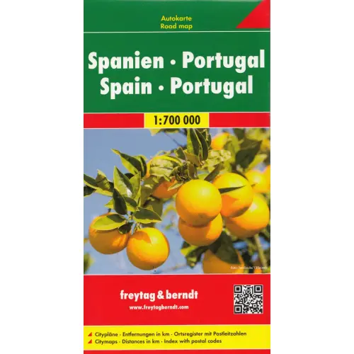 Hiszpania, Portugalia, 1:700 000