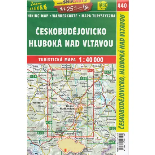 Českobudějovicko, Hluboká nad Vltavou, 1:40 000
