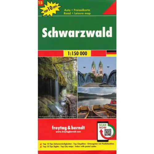 Schwarzwald, 1:150 000