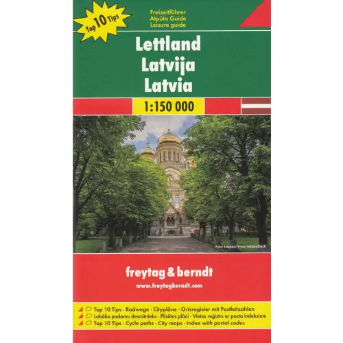 Łotwa Wschód, Łotwa Zachód, 1:150 000