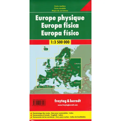 Europa, 1:3 500 000