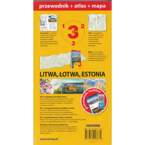 Litwa Łotwa Estonia 3w1