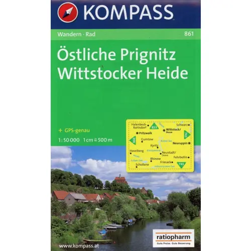 Ostliche Prignitz, Wittstocker Heide, 1:50 000