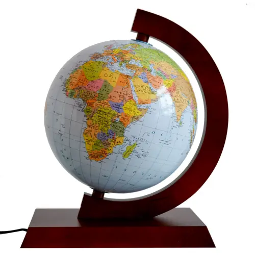 Globus podświetlany polityczno-fizyczny, 25 cm
