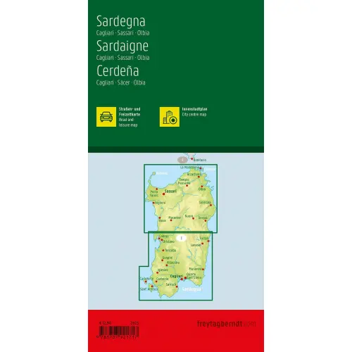 Sardynia Cagliari, 1:150 000